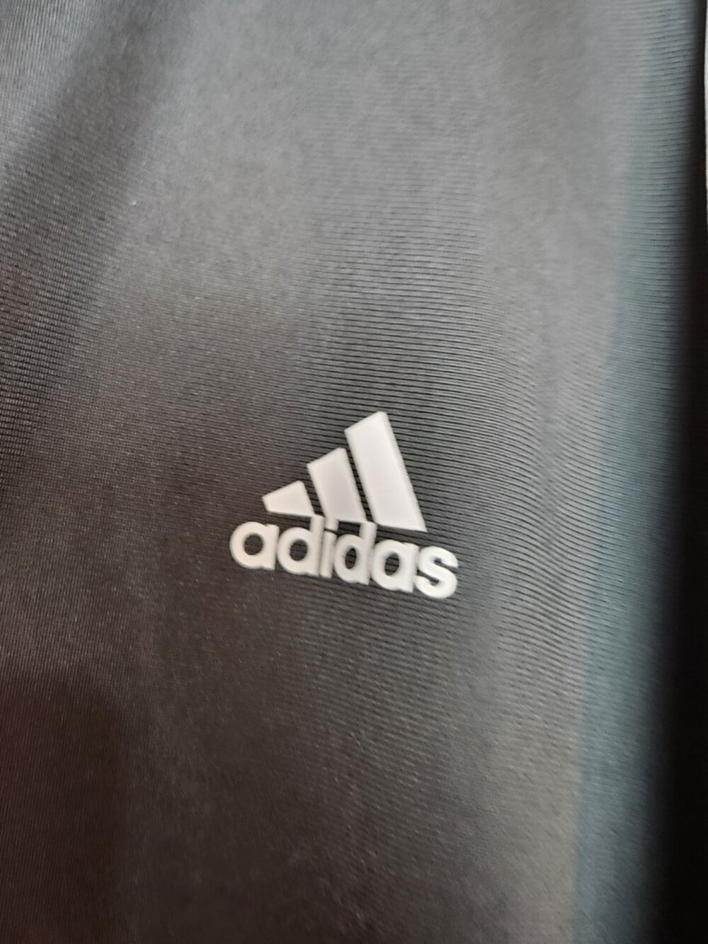 adidas Essentials Men's Track Zip Jacket Classic Style Black White Size 5XL - Picture 3 of 16